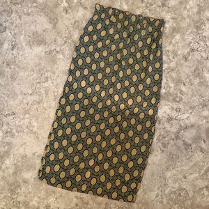 Farm Rio Pineapple Print Maxi Skirt Sz M